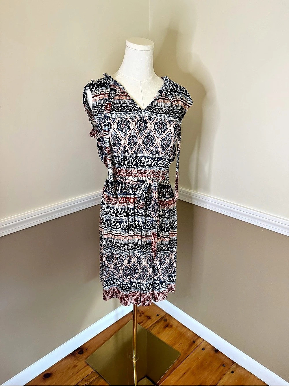 Women's Printed Mini Dress